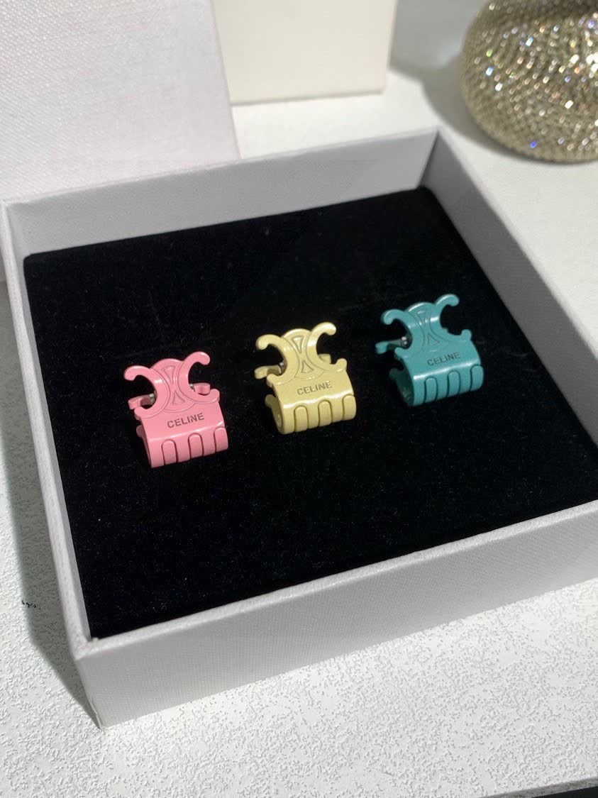 Celine Colorful Animal Hair Clips